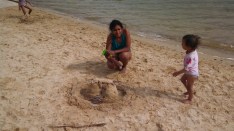 At the Bald Eagle Beach