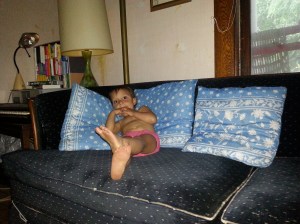 To this. Quite a transformation using old cloth.