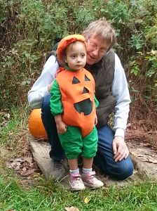 Daddy's pumpkin!
