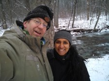 Johan and my first selfie!