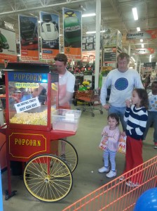 Popcorn at Home depot