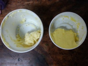 Winter and spring butter, the difference is clear