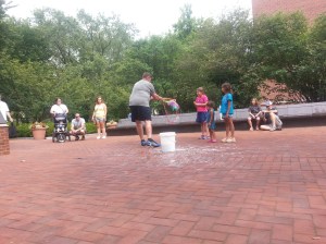 Giant bubbles. You have gotta try this at home!!