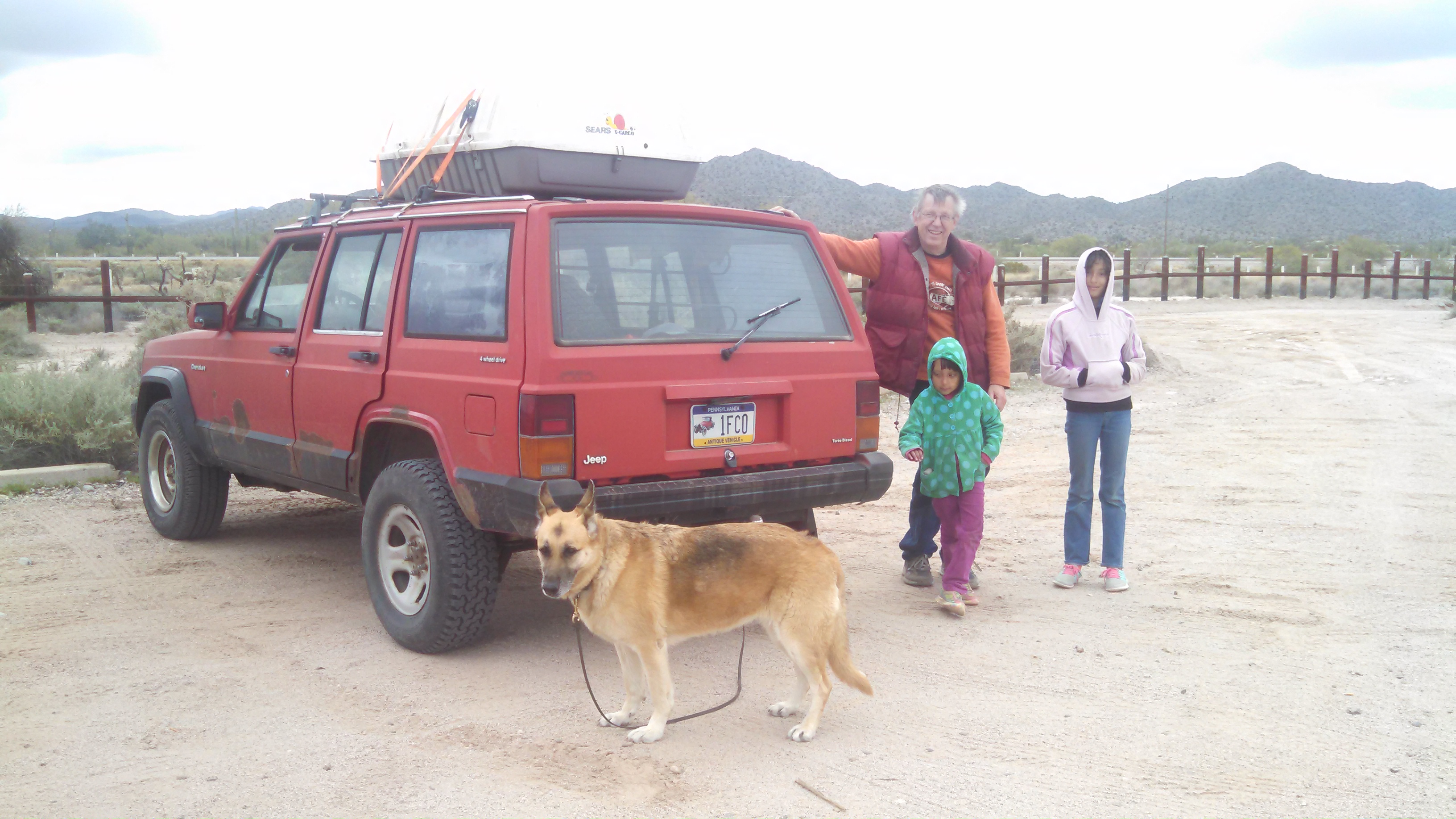 The US Mexico border fence in 2019