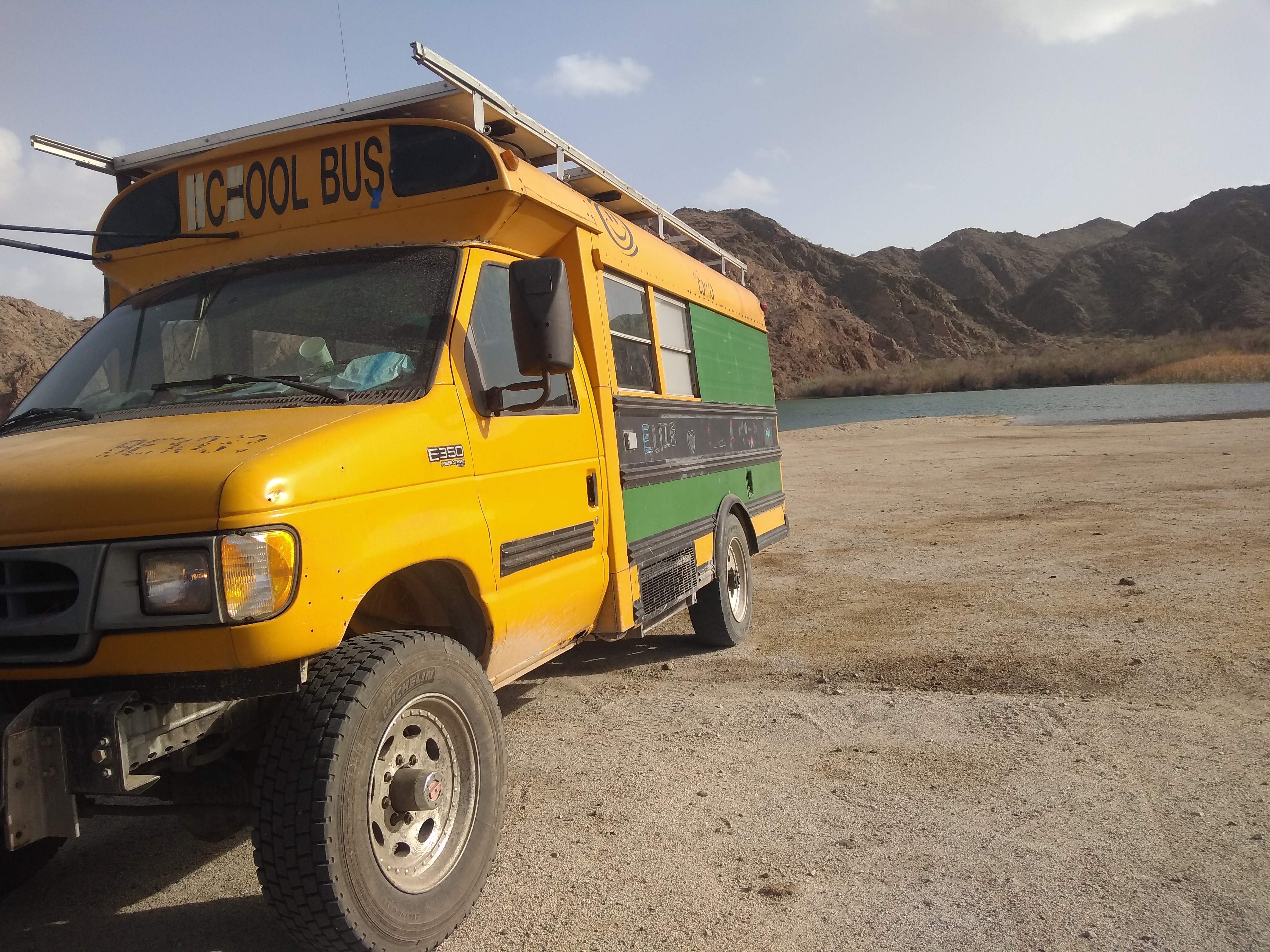 Elfie glowing in Telephone Cove